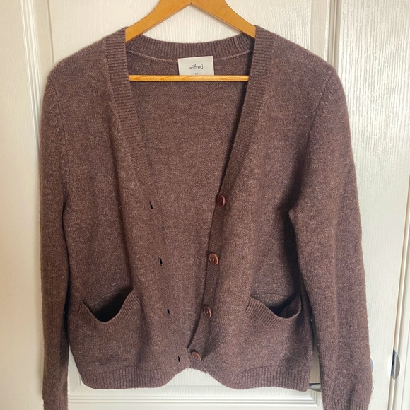 Aritzia Wilfred Shelby Cashmere Cardigan Size 2XS - Picture 11 of 11